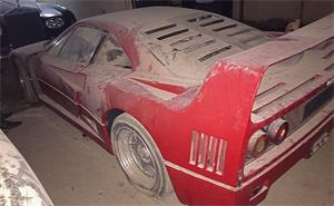 Ferrari F40 znaleziony w Iraku