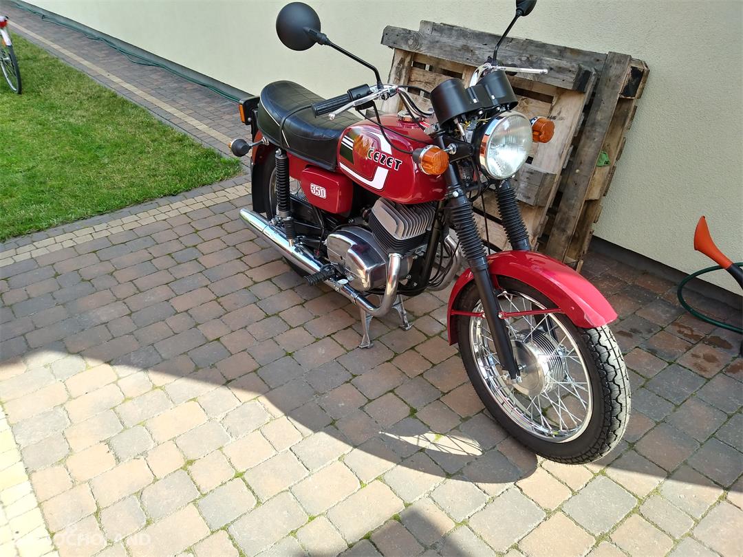 CZ 350 Motocykl po gruntownej odbudowie. 4