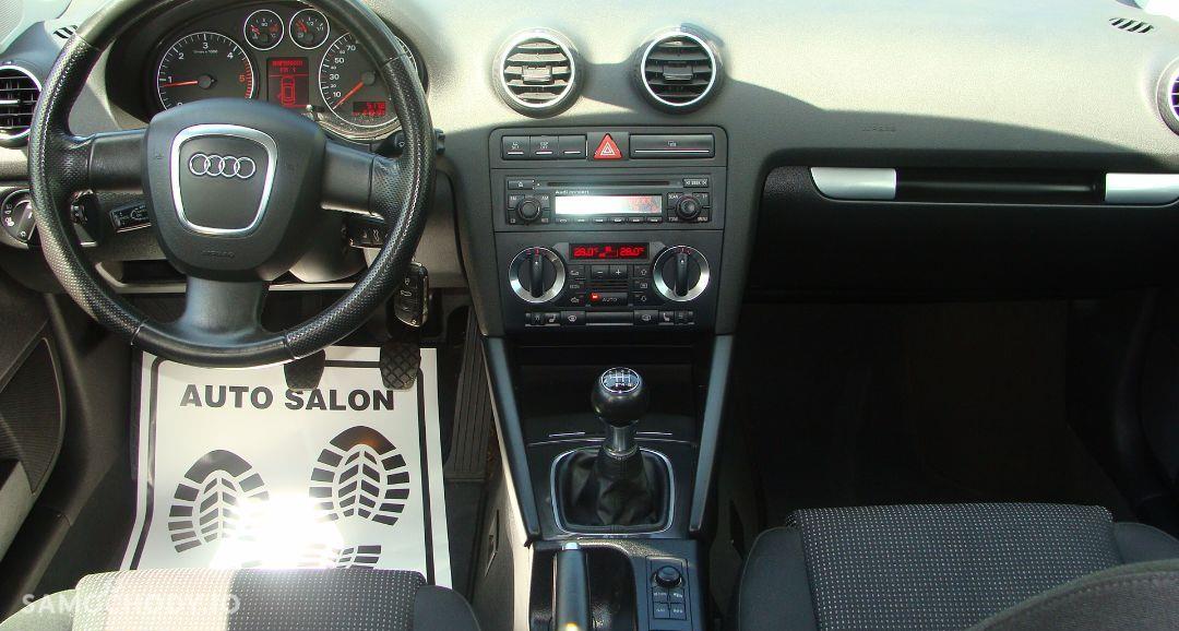 Audi A3 SPORTBACK 5 Drzwi Klimatr NAVI Tempom 6 bieg Felgi 16\'\' Serwis CZARNY. 37