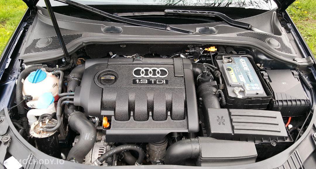 Audi A3 8P0 LIFT SportBack, 1,9 TDI 105KM Beżowa Skóra, Klimatronic LEGNICA małe 79