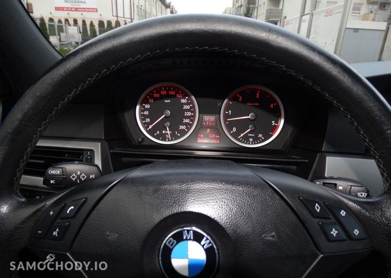 BMW Seria 5 3.0 diesel, kombi, 218 KM, automat, xenon, panorama, nawigacja, skóry. 11