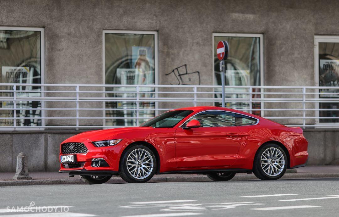 Ford Mustang Ecoboost Race red 317KM Pakiet premium maj 2017 5