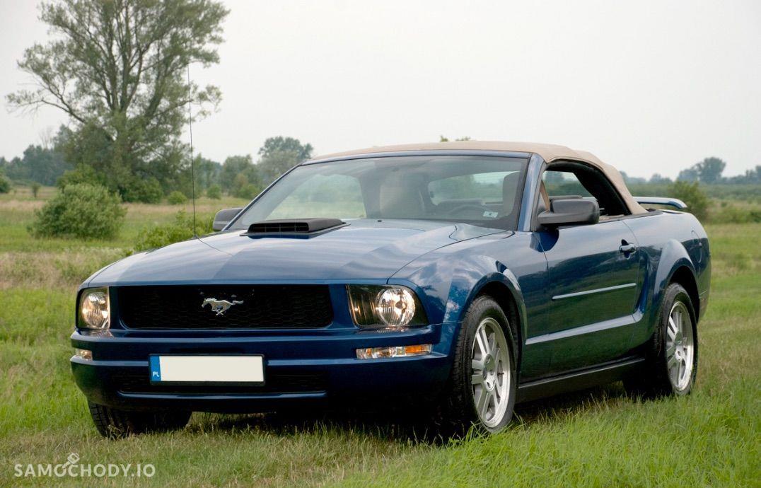Ford Mustang 4.0 V6 kabriolet, shaker, jasna skóra 1