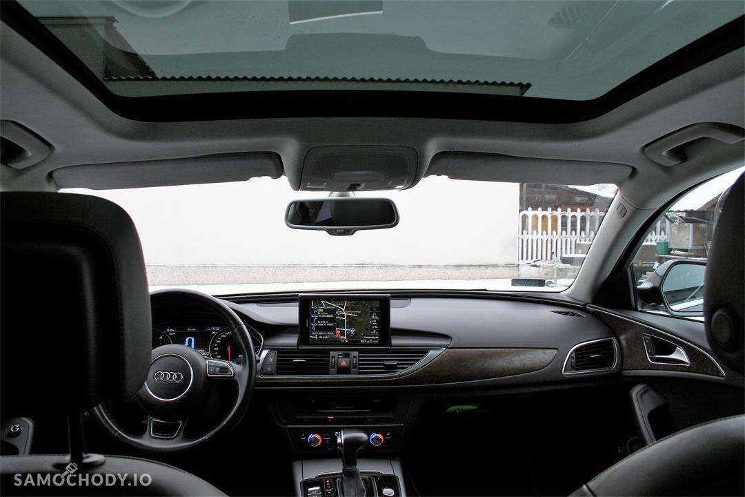 Audi A6 C7 (2011-) Oferta Prywatna Avant 177tkm LED Xenon BOSE Panorama Skóra Havana Black 1 wł PL  29