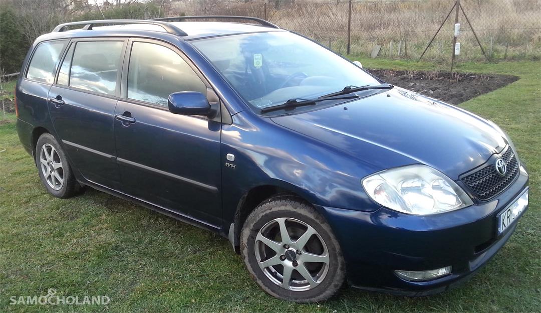 Toyota Corolla Seria E12 (2001-2007) kombi, garażowana, mały przebieg  0